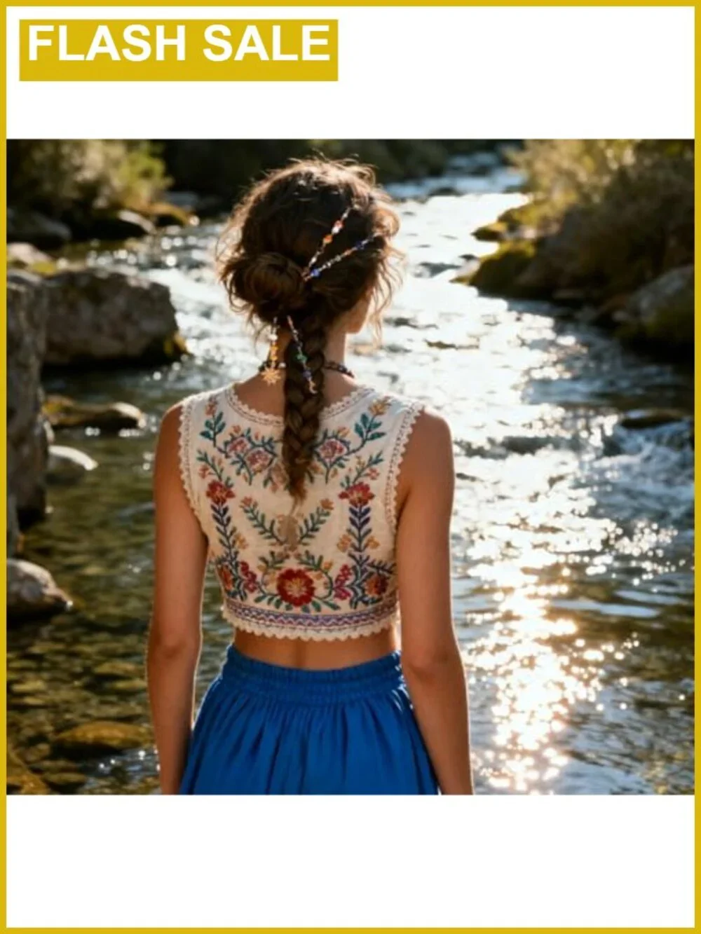 Boho Hair Chains Set with Beads, Charms & Tassels – Clip-in Hair Jewelry for